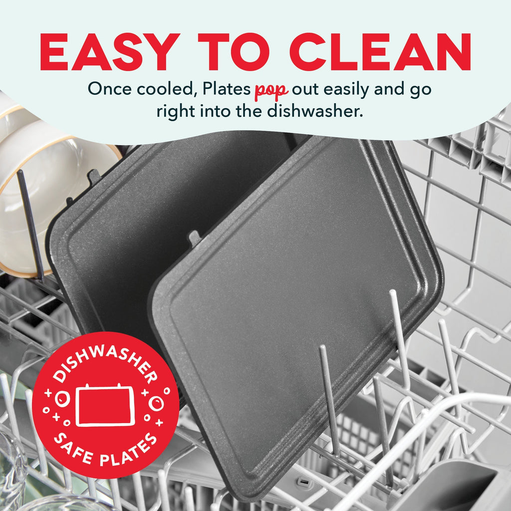 Flex Press Grill System 2pc Plate Pack Griddle